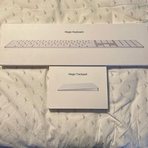Magic Keyboard and Magic Trackpad